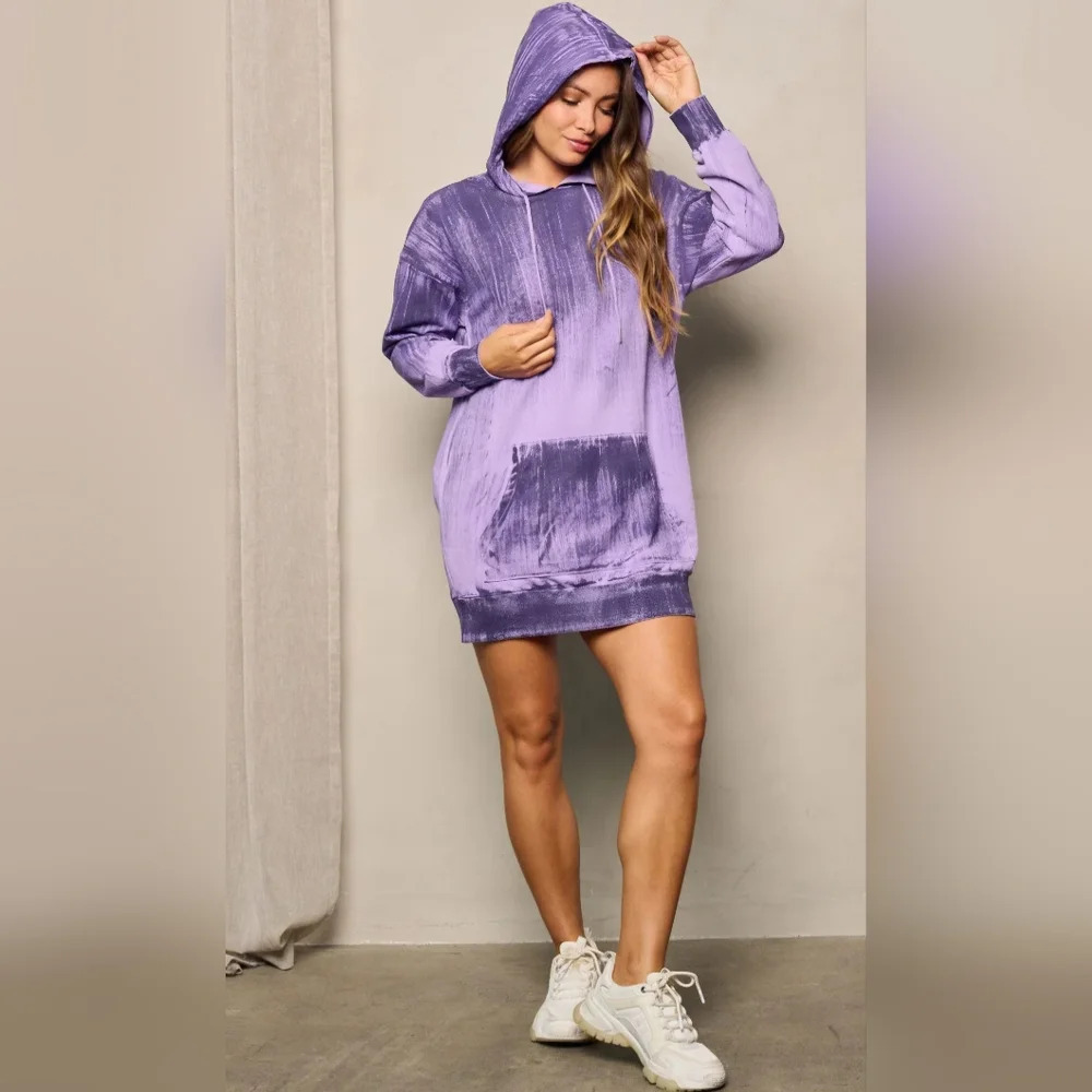 SUPER COMFY SWEATSHIRT MINI DRESS #439-443 - Picture 2 of 8